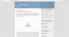 Desktop Screenshot of bignradio.blogspot.com