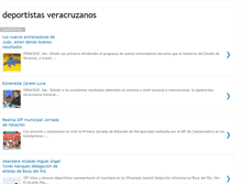 Tablet Screenshot of deporteveracruz.blogspot.com