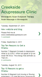 Mobile Screenshot of creeksideclinicacupressure.blogspot.com