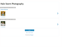 Tablet Screenshot of halestormphotography.blogspot.com