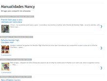 Tablet Screenshot of manualidades-nancy.blogspot.com