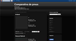 Desktop Screenshot of comparativadepreus.blogspot.com