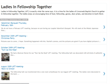 Tablet Screenshot of ladiesofcrossroads.blogspot.com
