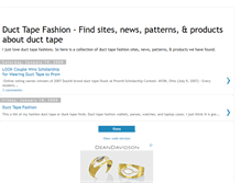 Tablet Screenshot of ducttapeductiwallets.blogspot.com