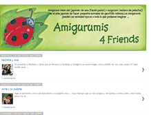 Tablet Screenshot of amigurumis4friends.blogspot.com