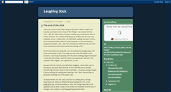 Desktop Screenshot of laughingstick.blogspot.com