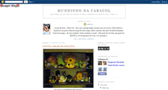Desktop Screenshot of mundinhodacaracol.blogspot.com