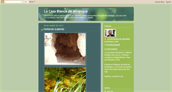 Desktop Screenshot of lacasablancadeablanque.blogspot.com