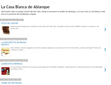 Tablet Screenshot of lacasablancadeablanque.blogspot.com