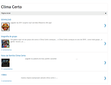 Tablet Screenshot of climacerto.blogspot.com