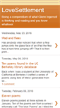 Mobile Screenshot of lovesettlement.blogspot.com