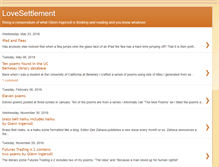 Tablet Screenshot of lovesettlement.blogspot.com