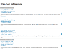 Tablet Screenshot of iklan-jual-beli-rumah.blogspot.com