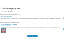 Tablet Screenshot of churvalangexpress.blogspot.com