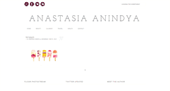 Desktop Screenshot of anastasianindya.blogspot.com
