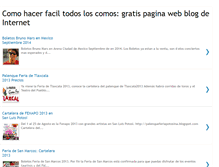 Tablet Screenshot of comohacerfacil.blogspot.com
