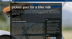 Desktop Screenshot of cyclingpickles.blogspot.com