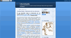 Desktop Screenshot of liboriolandia.blogspot.com