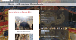 Desktop Screenshot of barrocoerococoemminasgerais.blogspot.com