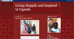 Desktop Screenshot of lhiuganda.blogspot.com