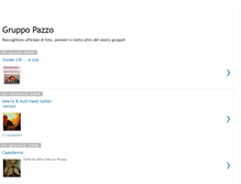 Tablet Screenshot of gruppopazzo.blogspot.com