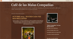 Desktop Screenshot of nocheliteraria.blogspot.com