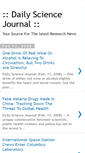 Mobile Screenshot of dailysciencejournal.blogspot.com