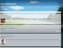 Tablet Screenshot of ecoexperiment.blogspot.com