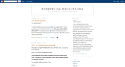 Desktop Screenshot of beneficialmicroflorasource.blogspot.com