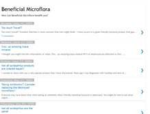 Tablet Screenshot of beneficialmicroflorasource.blogspot.com
