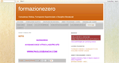 Desktop Screenshot of formazionezero.blogspot.com