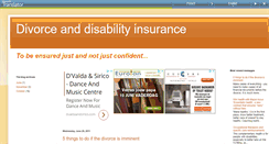 Desktop Screenshot of handicap-assurances.blogspot.com