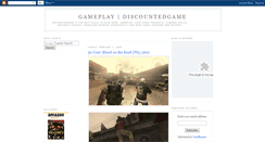 Desktop Screenshot of discountedgame.blogspot.com