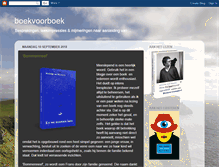 Tablet Screenshot of boekvoorboek.blogspot.com