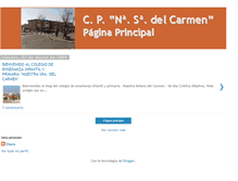 Tablet Screenshot of ceip-elcarmen.blogspot.com