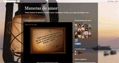 Desktop Screenshot of manerasdeamor.blogspot.com