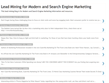 Tablet Screenshot of leadmining.blogspot.com