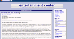 Desktop Screenshot of entertainmentcenter.blogspot.com