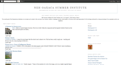 Desktop Screenshot of nehoaxacasummerinstitute.blogspot.com