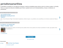 Tablet Screenshot of periodismoamarillista.blogspot.com