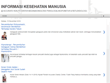Tablet Screenshot of manusiakesehatan.blogspot.com