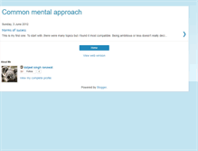 Tablet Screenshot of mental-health-matters.blogspot.com