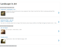 Tablet Screenshot of landscapeinart.blogspot.com