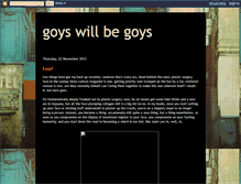 Tablet Screenshot of goyswillbegoys.blogspot.com