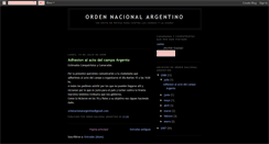 Desktop Screenshot of ordenacionalargentino.blogspot.com