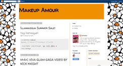 Desktop Screenshot of makeupamour.blogspot.com