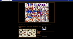 Desktop Screenshot of lotto-polonia.blogspot.com