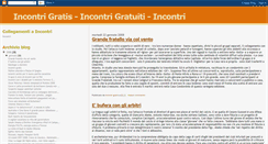 Desktop Screenshot of incontri-gratis.blogspot.com