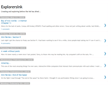 Tablet Screenshot of explorersink.blogspot.com