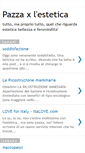 Mobile Screenshot of pazzaperlestetica.blogspot.com